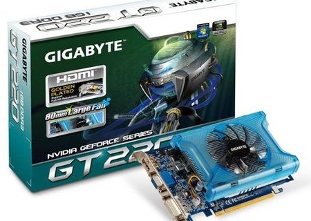 Vand placa video Gigabyte GeForce GT 220 1024MB,128 biti,DDR3