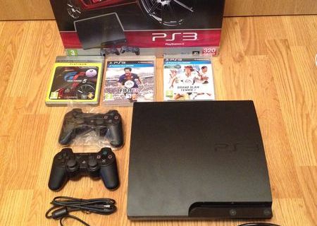 Vand PS3 320GB Slim black