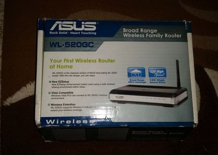 Vand Router Asus WL 520GC