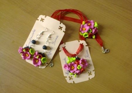 VAND SET BIJUTERII HANDMADE