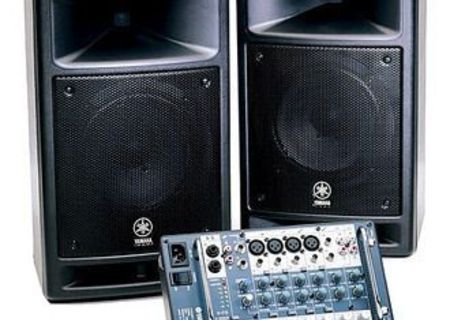 vand sistem audio yamaha stagepas 300 plus accesorii