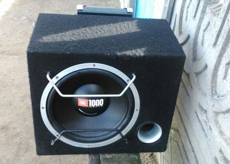 vând subwoofer JBL 1000 WATTI PLUS AMPLIFICATOR