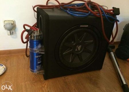 vand subwoofer kicker pcvr12 activ super!!!