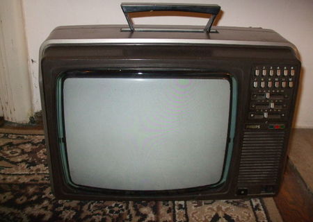 Vand TV color PHILIPS, CRT, 35 cm