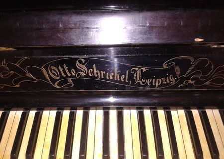 Vand urgent pianina Otto Schrickel Leipzig