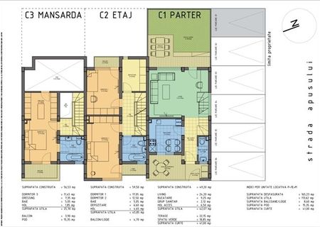 Vand Vila P+1+M, 114 mp utili, 4 camere Sos. Oltenitei