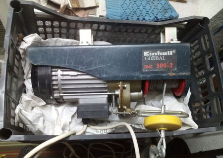 Vînd electropalan Einhell 500, nefolosit, cu cabluri adaptate, negociabil