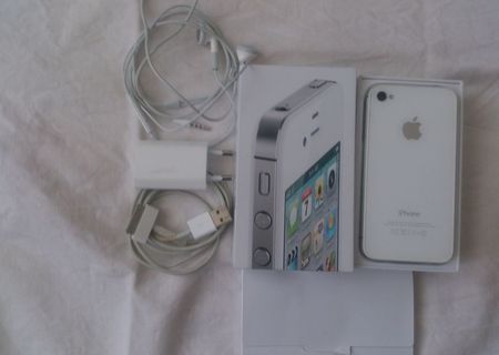 vind/schimb iphone 4s alb la cutie 16gb