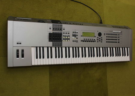 YAMAHA MOTIF 7 inclusiv case! (clapa, sintetizator, pian, orga)