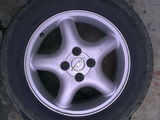 2 Jante aliaj pe 15", Originale de OPEL, 4 prezoane