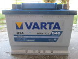 Acumulator auto VARTA Blue D24, 12V, 60Ah, 540A