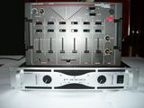 Amplificator Omnitronic P-1000 + Mixer Soundcraft SA-100