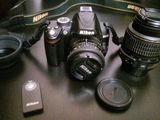 Aparat Foto Nikon D3000 + Nikkor 18-55mm VR + Nikkor AF 50mm + accesorii