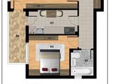 Apartament 2 camere 56mp Berceni Metrou Leonida