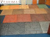 Beton amprentat - materiale - gama completa