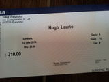 bilete Hugh Laurie 12 iulie 2014