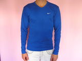 BLUZA NIKE BLUE SLIM FIT 2013 albastra