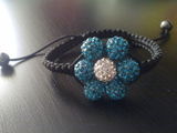 Bratara Shamballa floricica