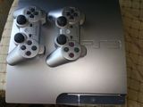 consola ps3 silver 320GB 2 wirless controller