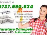 Curatare canapele Bucuresti. Curatare la domiciliu