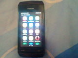 Dau spre vanzare telefon Nokia Asha 306 Black & Grey Original(putin utilizat)