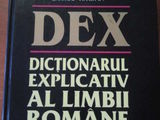 DEX-dictionarul explicativ al limbii romane