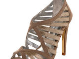 Dorothy Perkins Sandale toc Nude cu curele