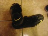 Ghete Fotbal Nike Mercurial Negru cu Verde 44. 5