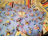 Lenjerie patut Mickey Mouse cu protectii laterale