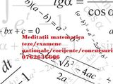 Meditatii/pregatire Matematica