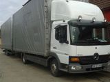 Mercedes Atego+remorca 100m3