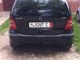 Mercedes- benz a170 cdi diesel, 2002