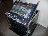 Mixer Soundcraft EFX 12 si rack Thon 6U