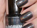 Oja Layla Hologram Effect 08 Flash Black GRATIS Pila Hologram