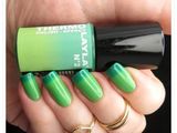 Oja Layla Thermo Polish 02 Dark to Light Green