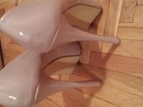 pantofi nude cu toc inalt