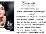 Promotia lunii Iunie, Set Smokey-eyes cadou la comanda de 150 lei