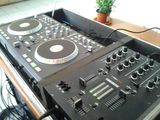 Pupitru Dj consola mixer si case