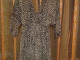 Rochie voal (imprimeu leopard)