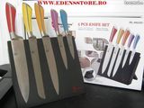 Set 5 cutite din inox cu suport magnetic - RLMG5C