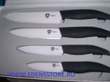 set cutite ceramice 4 pcs