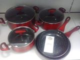 Set de 8 piese acoperite cu 2 straturi de marmura