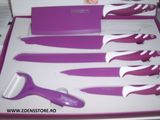 set de cutite 5 pcs+curatator de legume