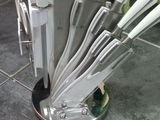 set de cutite inox alb