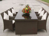 set mobilier gradina/dining din rattan