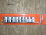 set tubulare stelate 9 piese +suport moller germany crome vanadium