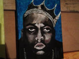 Tablou Notorious B.I.G / Biggie Smalls - acryl pe panza