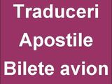 Traduceri Legalizate, Apostile, Bilete de avion