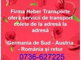 transport colete romania - austria - germania