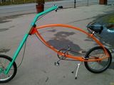 vand bicicleta chopper facuta manual...